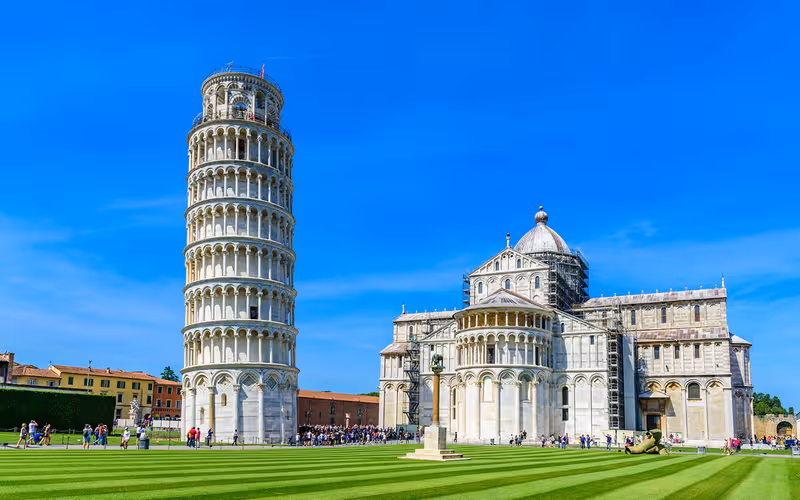 Entrada a la Torre Inclinada de Pisa